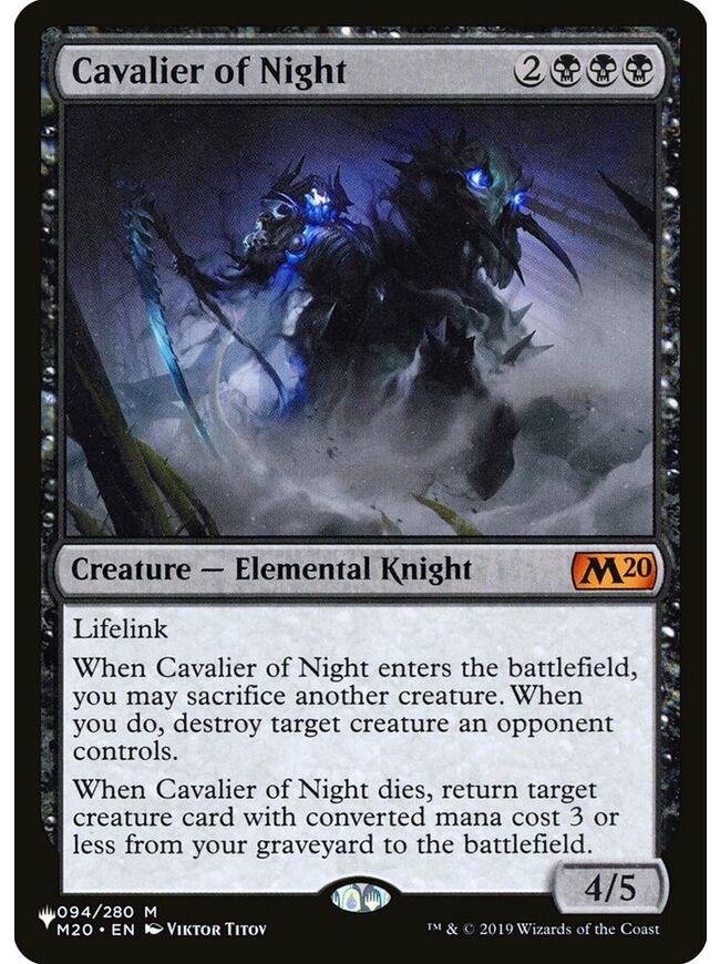 Cavalier of Night