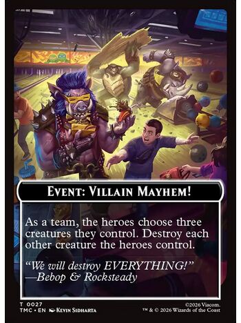 Event: Villain Mayhem! Token