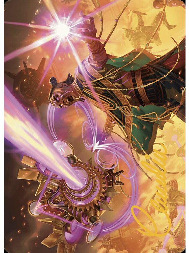 Cosmium Blast // Cosmium Blast Token (Art Series)