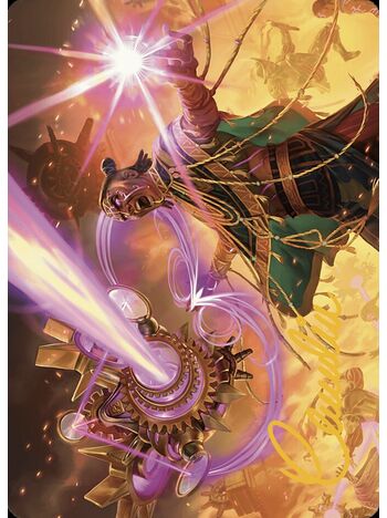 Cosmium Blast // Cosmium Blast Token (Art Series)