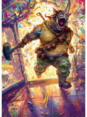 Rocksteady, Rowdy Rhino // Rocksteady, Rowdy Rhino (Art Series)