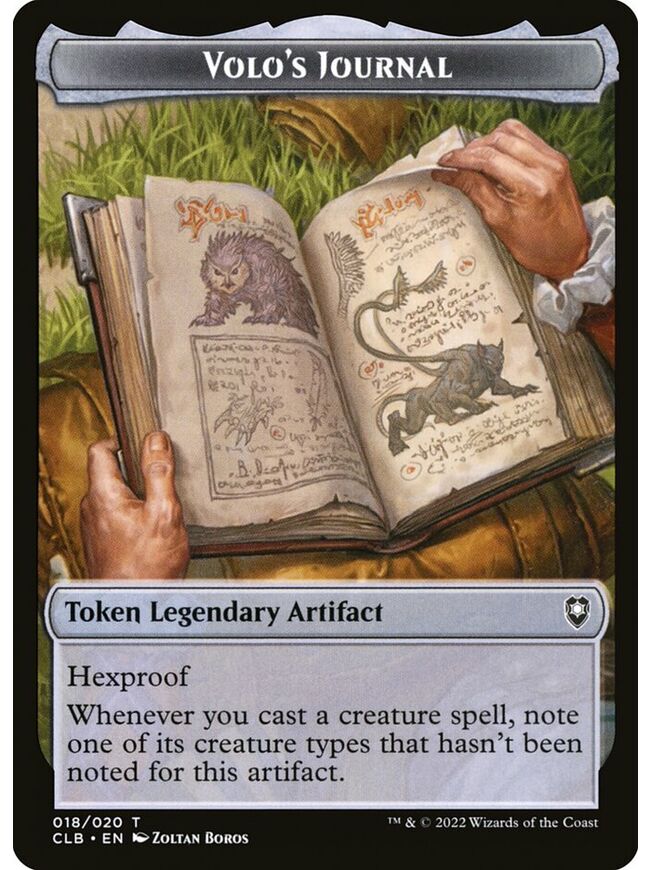Volo's Journal Token