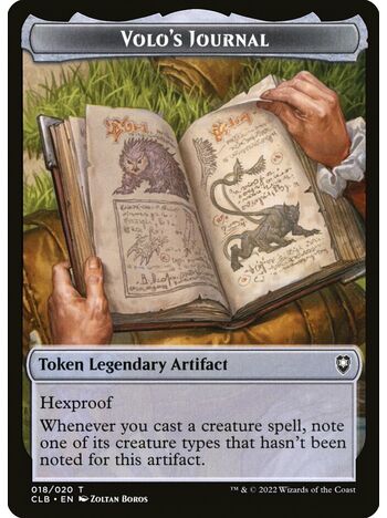 Volo's Journal Token