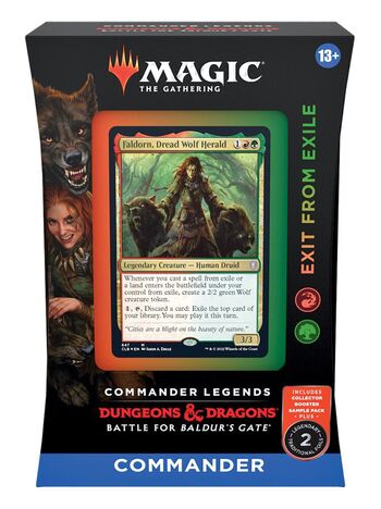 Commander Legends: Battle for Baldur's Gate - Exit from Exile Commander Deck