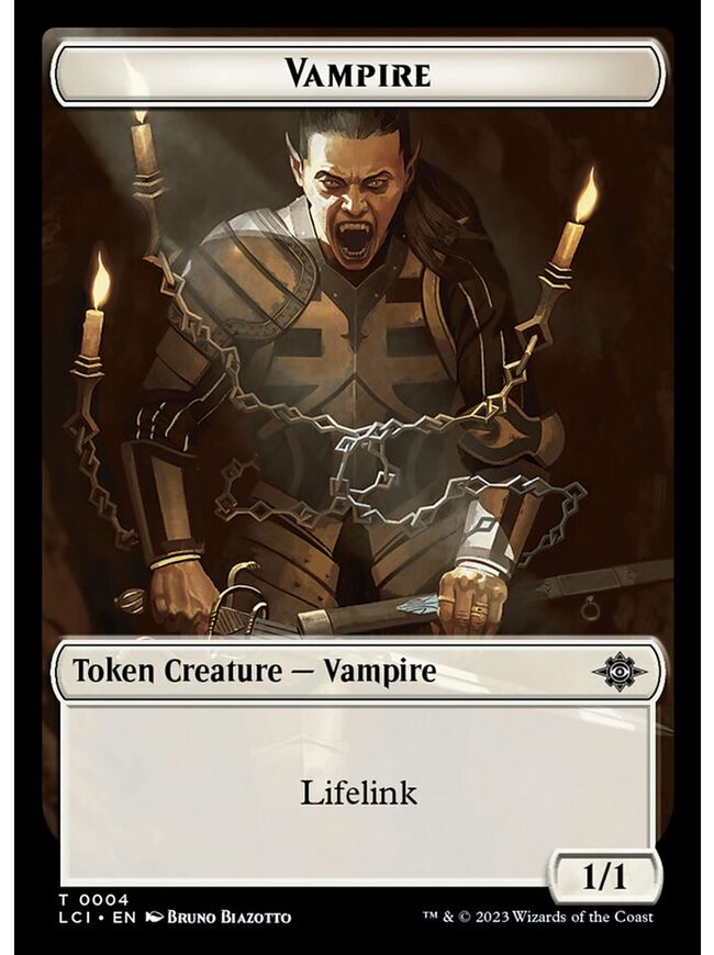 Vampire Token (White) (Lifelink)