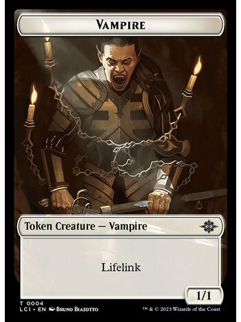 Vampire Token (White) (Lifelink)