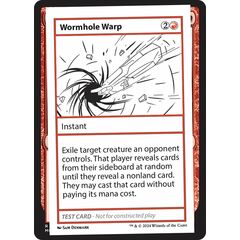 Wormhole Warp