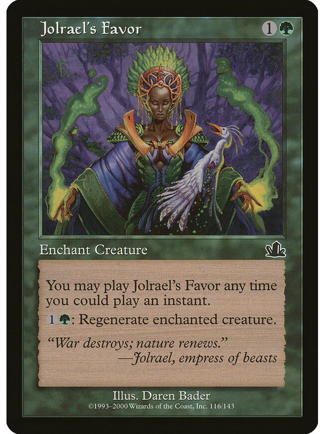 Jolrael's Favor