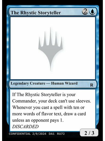 The Rhystic Storyteller