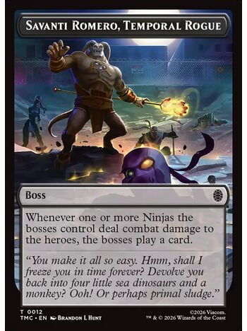 Savanti Romero, Temporal Rogue Token