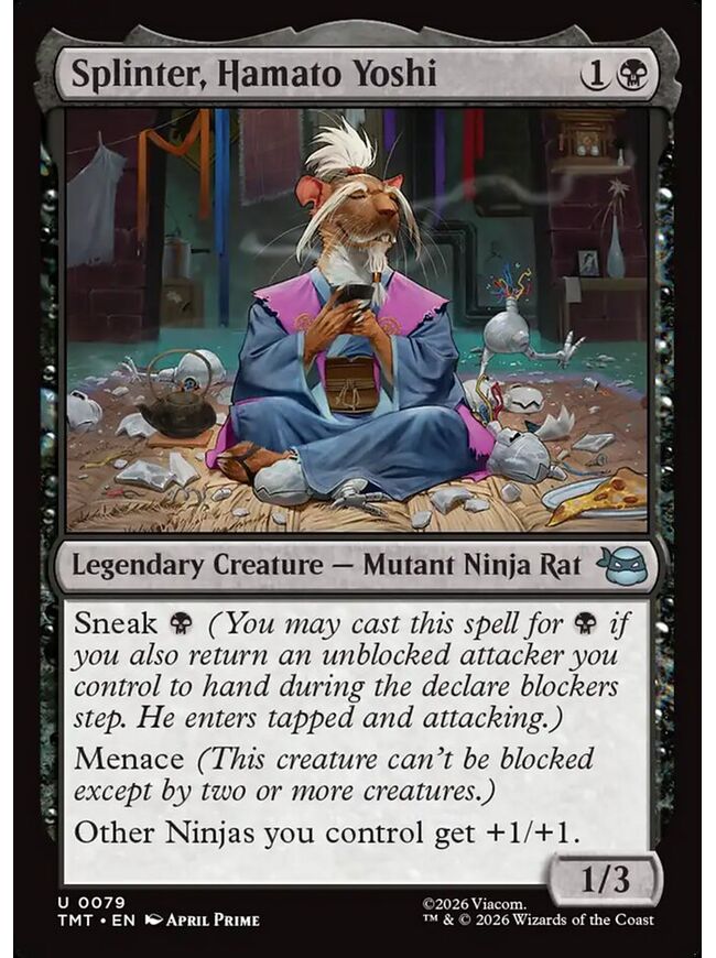 Splinter, Hamato Yoshi