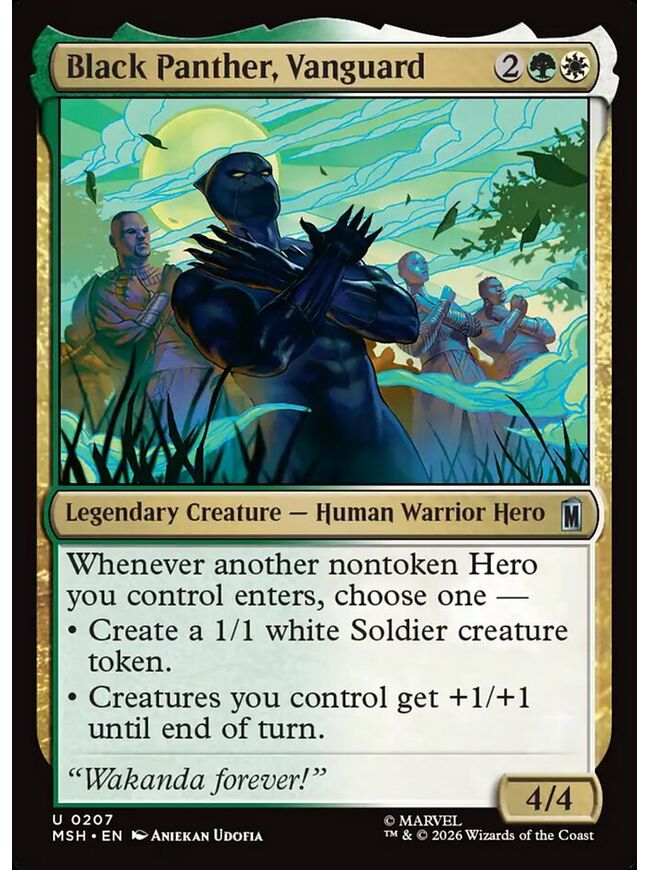 Black Panther, Vanguard