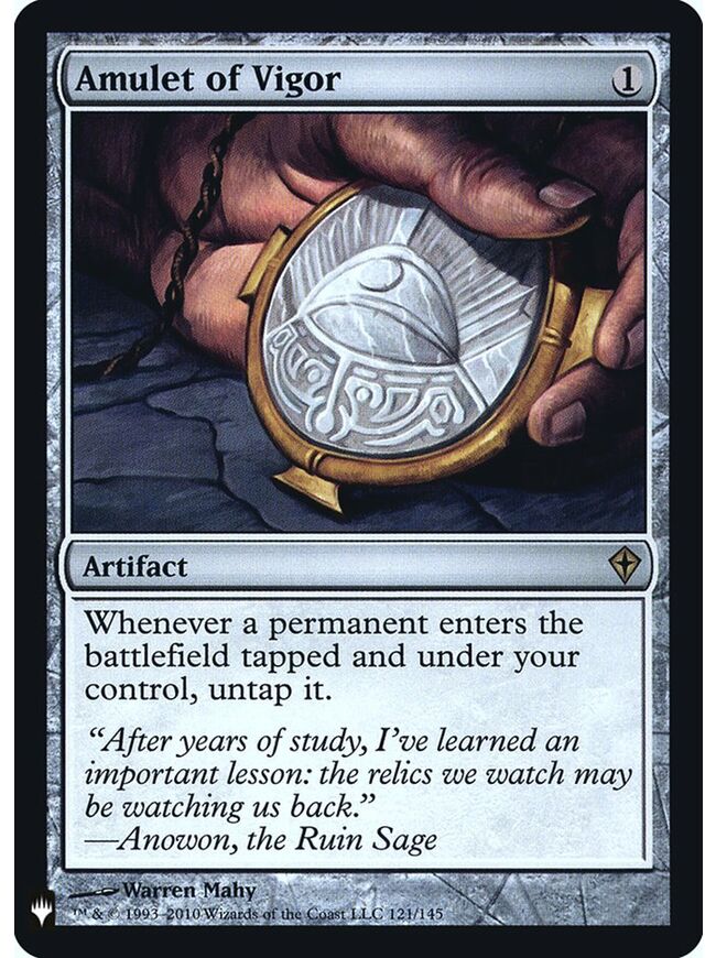 Amulet of Vigor