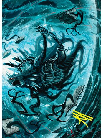 Overlord of the Floodpits // Overlord of the Floodpits (Art Series)