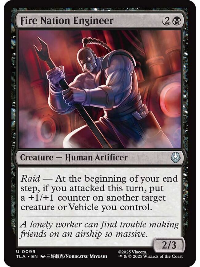 Fire Nation Engineer