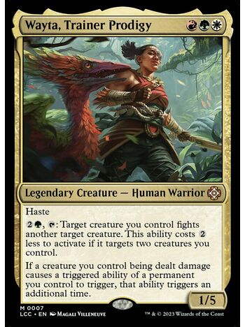 Wayta, Trainer Prodigy