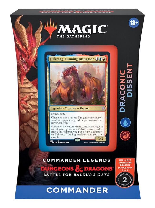 Commander Legends: Battle for Baldur's Gate - Draconic Dissent Commander Deck