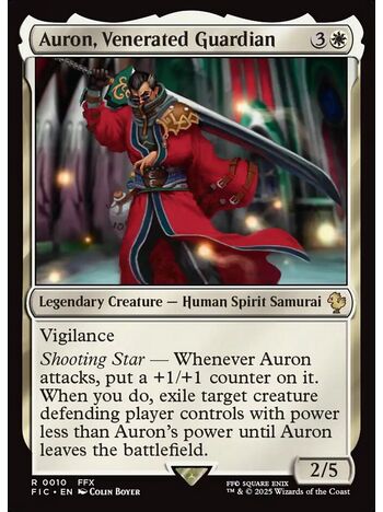 Auron, Venerated Guardian