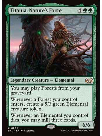 Titania, Nature's Force