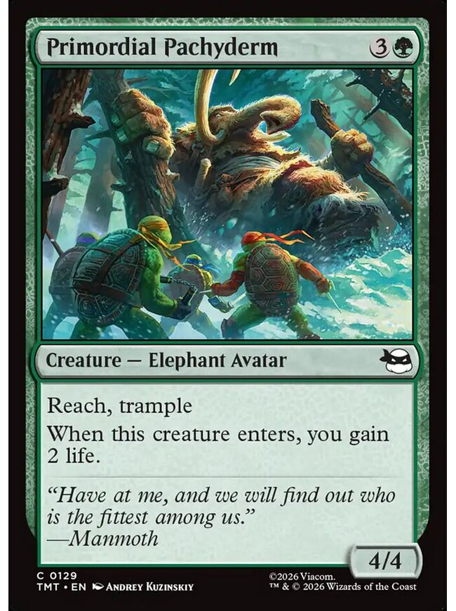 Primordial Pachyderm