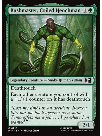 Bushmaster, Coiled Henchman