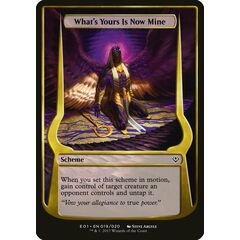 What's Yours Is Now Mine