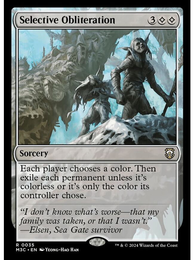 Selective Obliteration