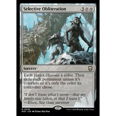Selective Obliteration