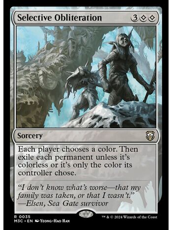 Selective Obliteration