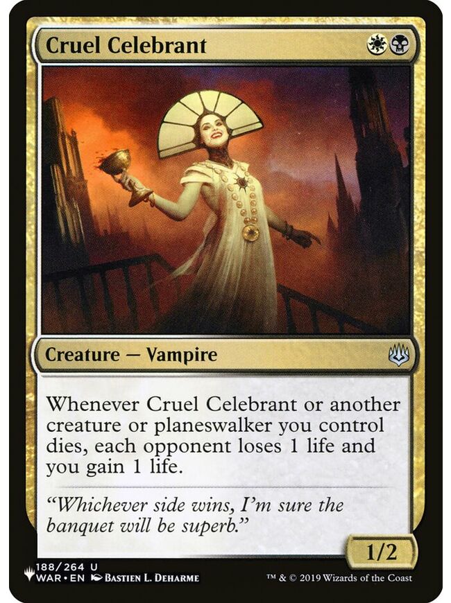 Cruel Celebrant