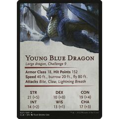 Young Blue Dragon // Young Blue Dragon (Art Series)
