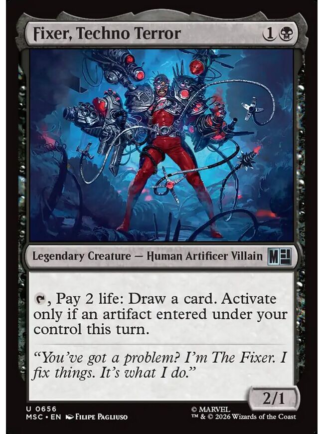 Fixer, Techno Terror