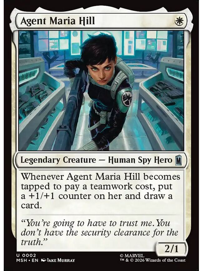 Agent Maria Hill