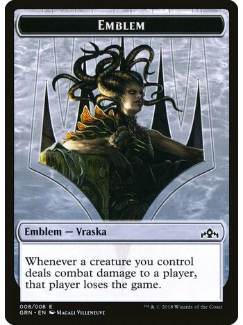 Vraska, Golgari Queen Emblem Token