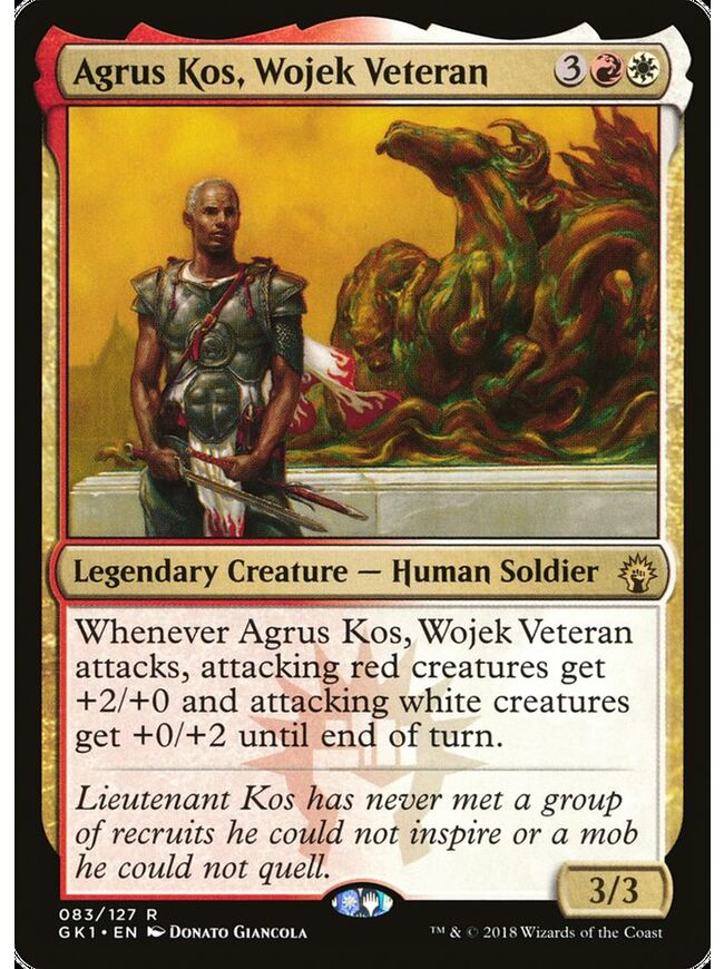 Agrus Kos, Wojek Veteran