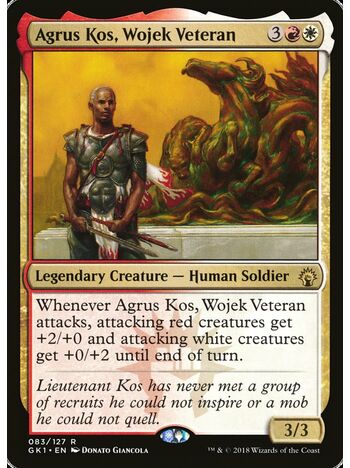 Agrus Kos, Wojek Veteran