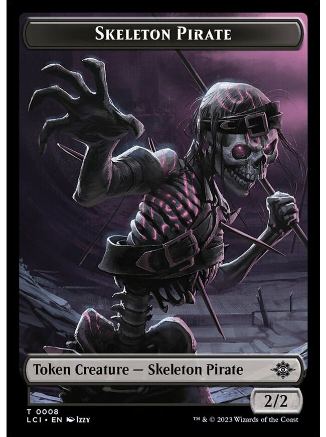 Skeleton Pirate Token