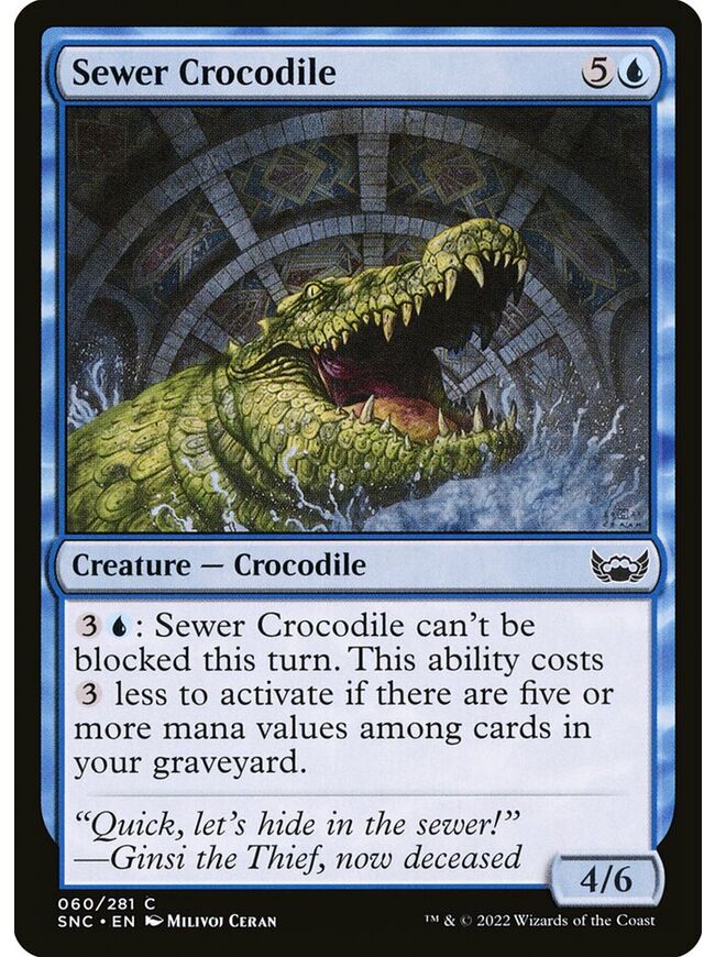 Sewer Crocodile