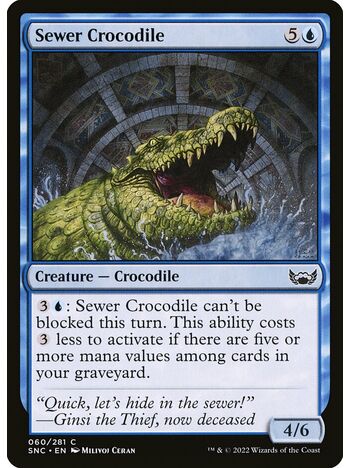 Sewer Crocodile