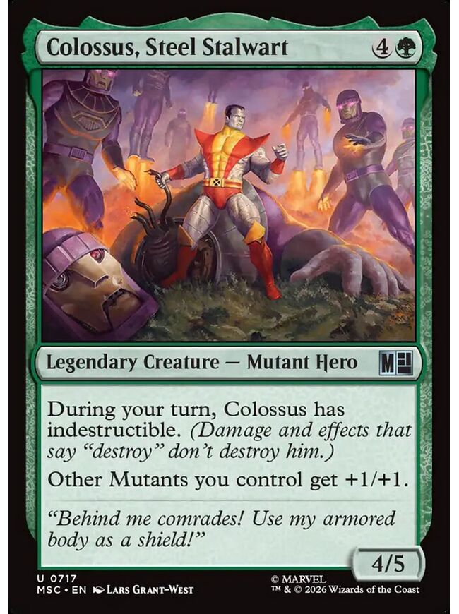 Colossus, Steel Stalwart
