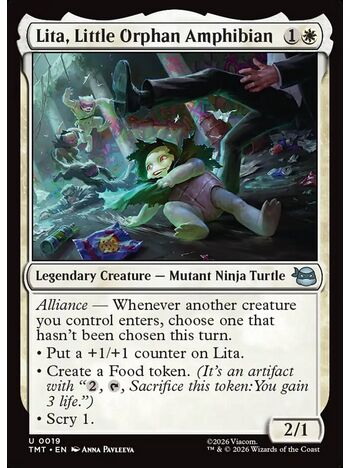 Lita, Little Orphan Amphibian