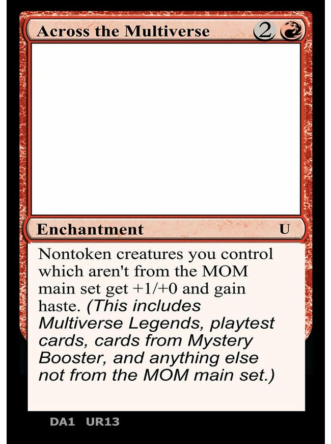 Across the Multiverse