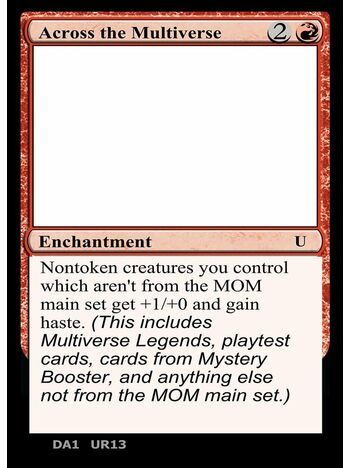 Across the Multiverse