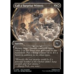 Call a Surprise Witness