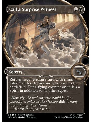 Call a Surprise Witness