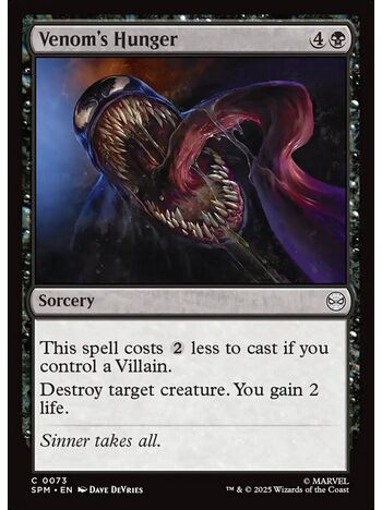 Venom's Hunger