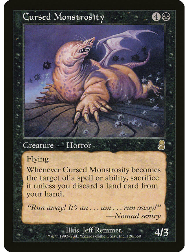 Cursed Monstrosity