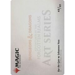 Bar the Gate // Bar the Gate (Art Series)