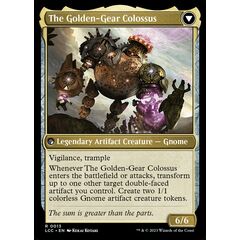 Tetzin, Gnome Champion // The Golden-Gear Colossus
