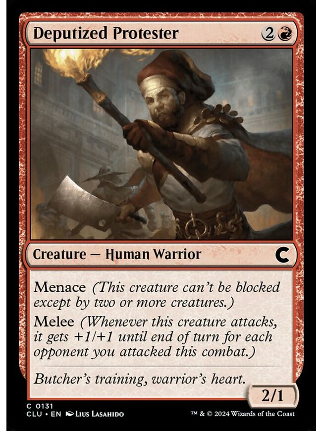 Deputized Protester